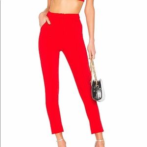 Revolve “by the way” brand red pants- size small